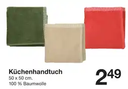 Zeeman Küchenhandtuch Angebot
