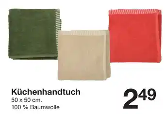 Zeeman Küchenhandtuch Angebot