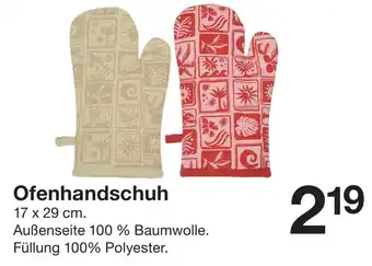 Zeeman Ofenhandschuh Angebot