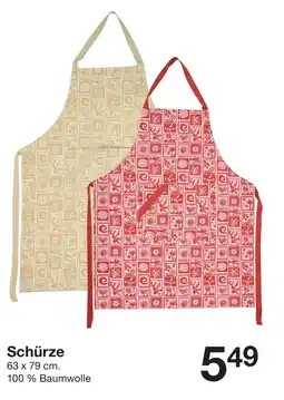 Zeeman Schürze 63 x 79 cm. Angebot