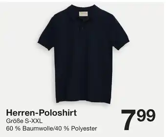 Zeeman Herren-Poloshirt Angebot