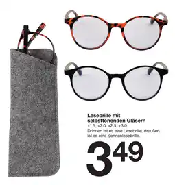 Zeeman Lesebrille mit selbsttönenden Gläsern Angebot