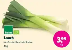 Biomarkt Bioland Lauch Angebot