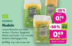 Biomarkt DENNREE Nudeln Angebot