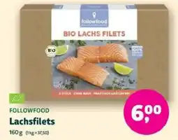 Biomarkt FOLLOWFOOD Lachsfilets Angebot