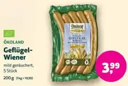 Biomarkt ÖKOLAND Geflügel- Wiener Angebot