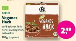 Biomarkt BERIEF Veganes Hack Angebot