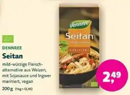Biomarkt DENNREE Seitan Angebot
