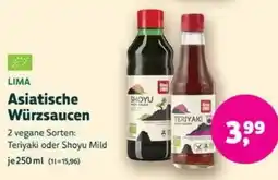 Biomarkt LIMA Asiatische Würzsaucen Angebot