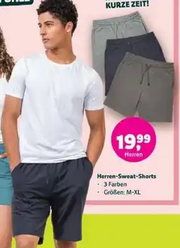 Biomarkt NATURTEXTILIEN Herren-Sweat-Shorts Angebot
