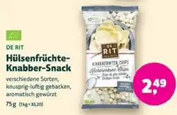 Biomarkt DE RIT Hülsenfrüchte- Knabber-Snack Angebot