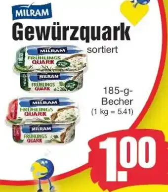 Edeka MILRAM Gewürzquark Angebot