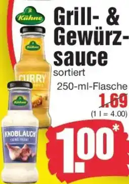 Edeka Kühne Grill- & Gewürzsauce Angebot