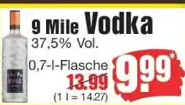 Edeka 9 Mile Vodka Angebot
