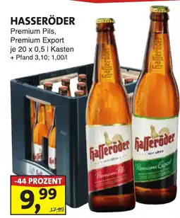 Lösch Depot HASSERÖDER Premium Pils, Premium Export Angebot