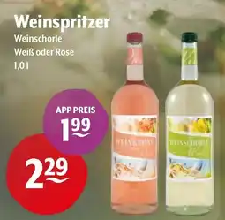 Getränke Hoffmann Weinspritzer Weinschorle Weiß oder Rosé Angebot