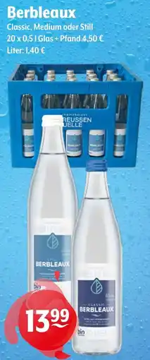 Getränke Hoffmann Berbleaux Classic, Medium oder Still Angebot