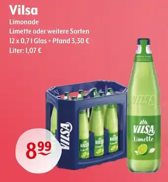 Getränke Hoffmann Vilsa Limonade Angebot