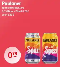 Getränke Hoffmann Paulaner Spezi oder Spezi Zero Angebot