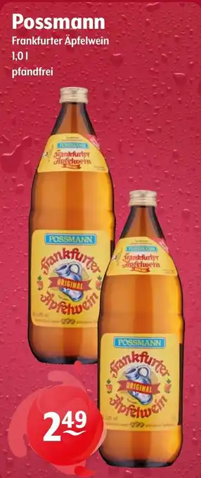 Getränke Hoffmann Possmann Frankfurter Äpfelwein Angebot