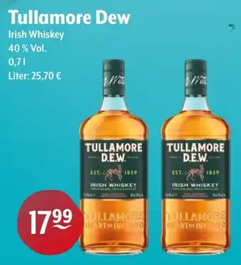 Getränke Hoffmann Tullamore Dew Irish Whiskey Angebot