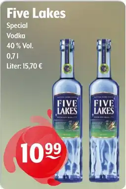 Getränke Hoffmann Five Lakes Special Vodka Angebot