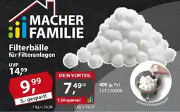 Sonderpreis Baumarkt Filterbälle für Filteranlagen Angebot