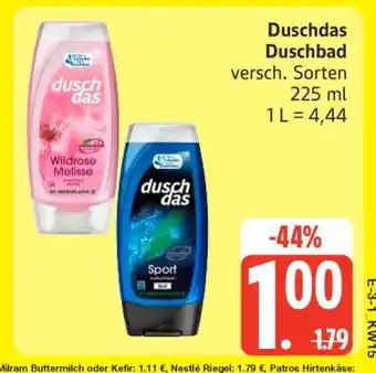 Edeka Duschdas Duschbad Angebot