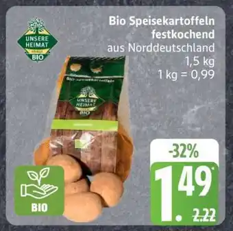 Edeka Bio Speisekartoffeln festkochend Angebot