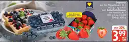 Edeka Erdbeeren oder Kulturheidelbeeren Angebot