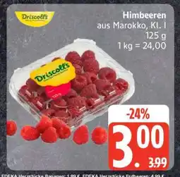 Edeka Himbeeren aus Marokko, KL. I Angebot
