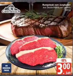 Edeka Rumpsteak vom Jungbullen Angebot