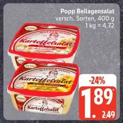Edeka POPP Beilagensalat Angebot
