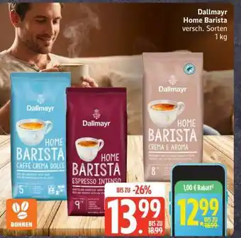 Edeka Dallmayr Home Barista Angebot