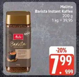 Edeka Melitta Barista Instant Kaffee Angebot