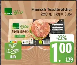 Edeka EDEKA Bio Finn Bröd Angebot