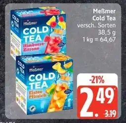 Edeka Meßmer Cold Tea Angebot