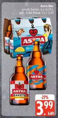 Edeka Astra Bier Angebot