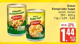 Edeka Erasco Eintopf oder Suppe Angebot