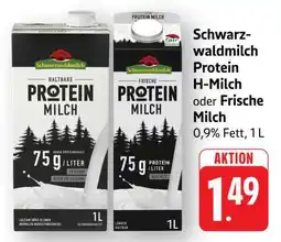 Edeka Schwarzwaldmilch Protein H-Milch oder Frische Milch Angebot