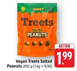 Edeka Vegan Treets Salted Peanuts Angebot
