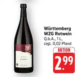 Edeka Württemberg WZG Rotwein Angebot