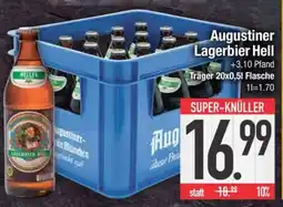 Edeka Augustiner Lagerbier Hell Angebot