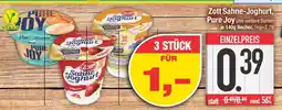 Edeka Zott Sahne-Joghurt, Pure Joy Angebot