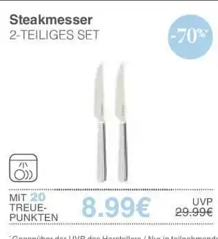 Edeka Steakmesser 2-Teiliges Set Angebot