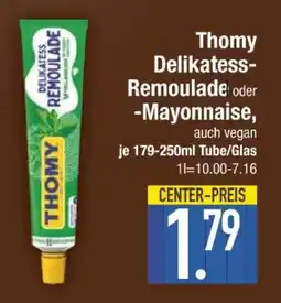 Edeka Thomy Delikatess Remoulade oder Mayonnaise Angebot