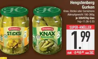 Edeka Hengstenberg Gurken Angebot