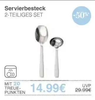 Edeka Servierbesteck 2-TEILIGES SET Angebot