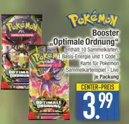 Edeka Pokémon Booster 'Optimale Ordnung' Angebot