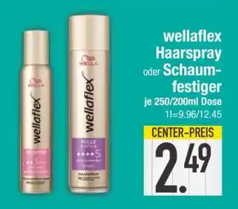 Edeka WELLAFLEX Haarspray oder Schaumfestiger Angebot